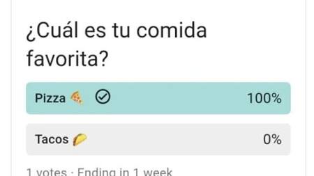 Encuestas, la nueva opción de WhatsApp. Foto: Captura de pantalla