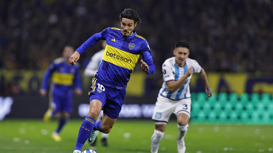 Boca Juniors vs Racing Club, Copa Libertadores. Foto: Télam.