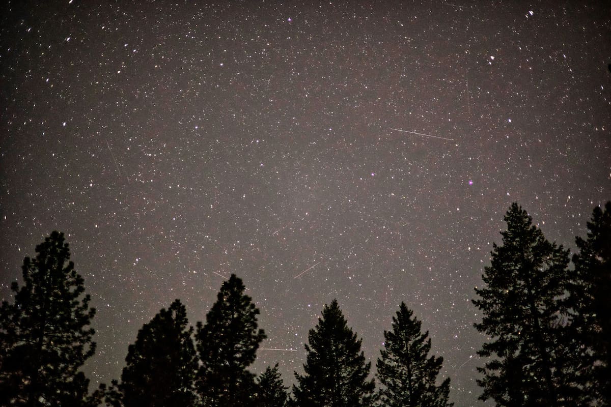 Lluvia de estrellas. Foto: Unsplash.
