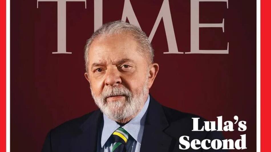 Lula tapa de revista. Foto: Times.