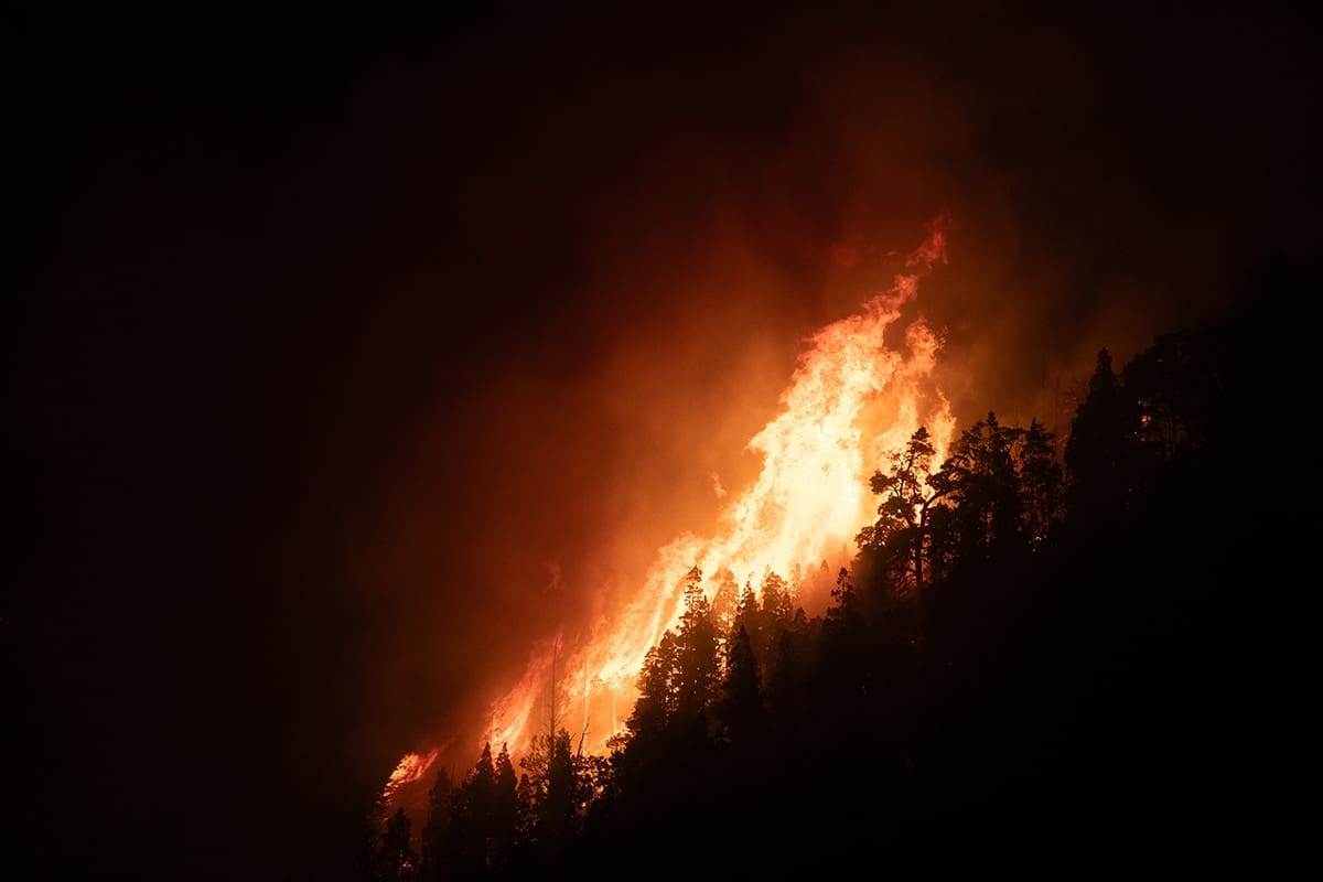 Incendios en Chubut