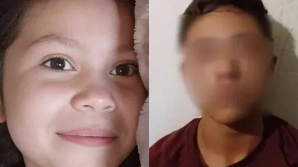 Menor detenido por el asesinato de Kim Gómez. Fotos: NA.