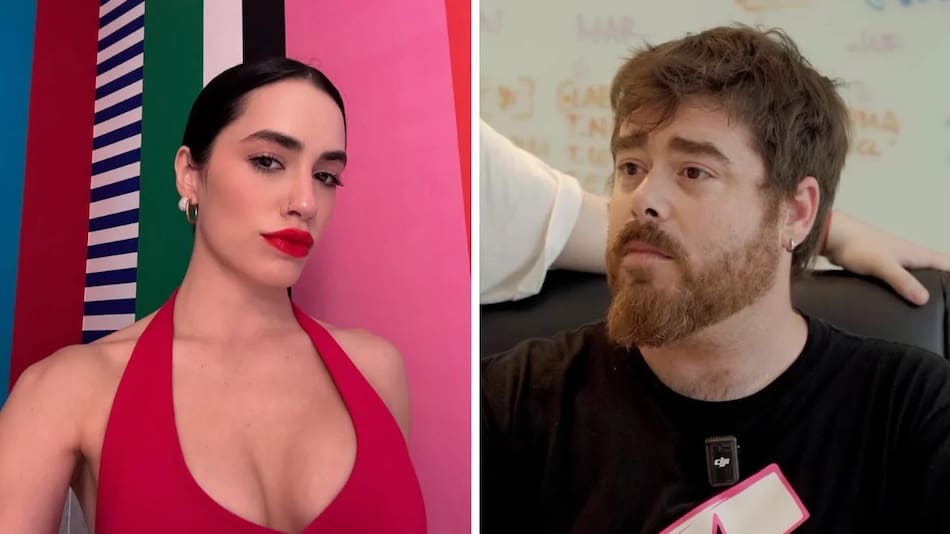 Lali Espósito y Migue Granados. Foto: NA.
