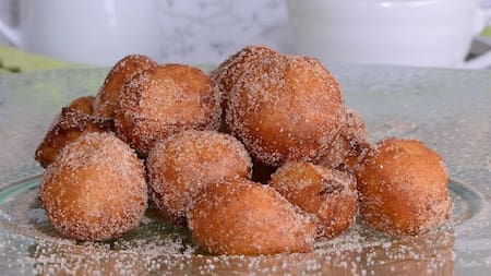 Buñuelos de banana. Foto: Aires de Santa Fe