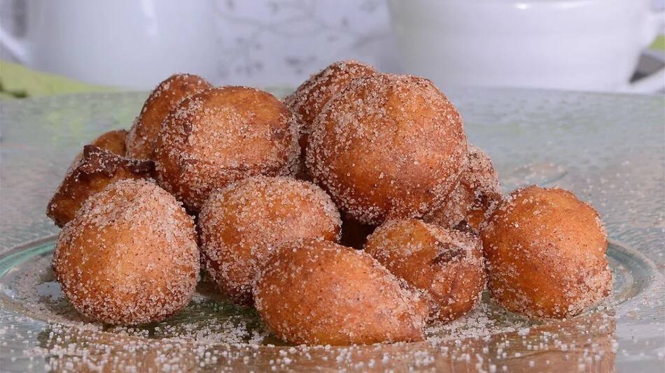 Buñuelos de banana. Foto: Aires de Santa Fe