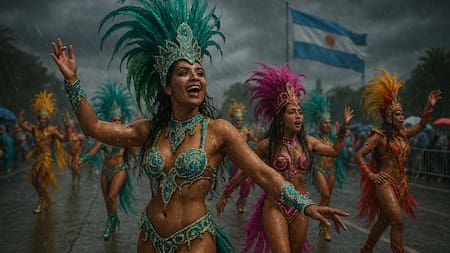 Se esperan nubes, lluvias y tormentas durante el fin de semana largo de Carnaval en la Argentina: las provincias afectadas