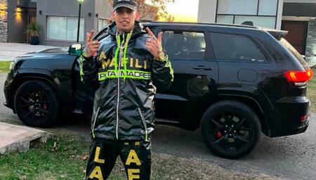 L-Gante, músico. Foto: NA