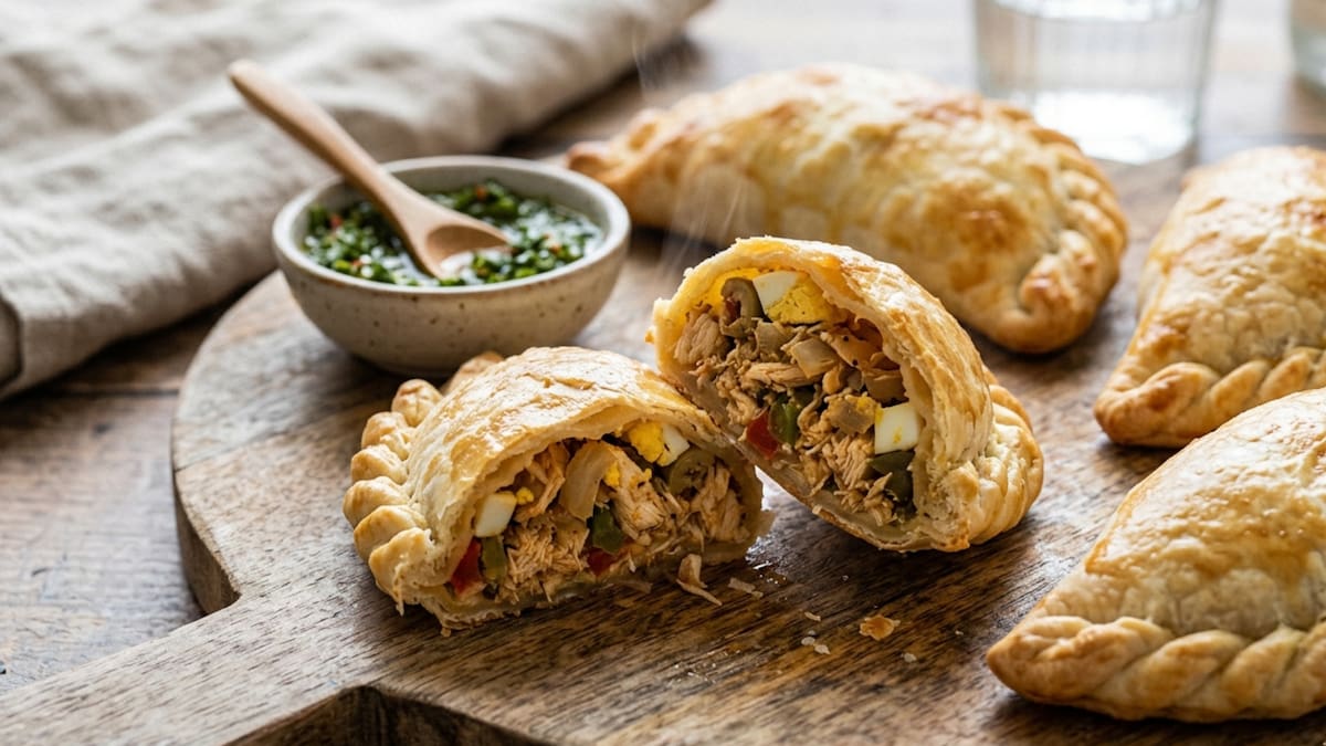 Disfrutá de las empanadas de pollo más sabrosas del mundo.
