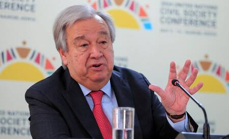António Guterres, el secretario general de la ONU. Foto: Reuters.