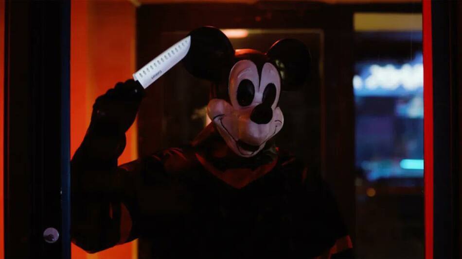 'Mickey Mouse Trap' , la nueva faceta de terror del famoso ratón. Foto: Redes sociales