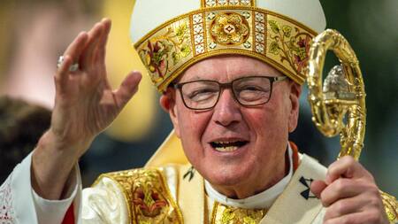 El cardenal de Nueva York, Timothy Dolan. Foto: Reuters/Eduardo Munoz