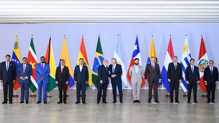 Cumbre de la UNASUR en Brasilia. Foto: NA.
