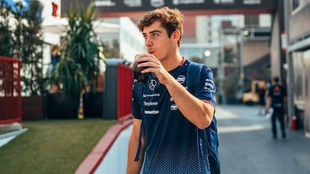 Franco Colapinto. Foto: Instagram @francolapinto