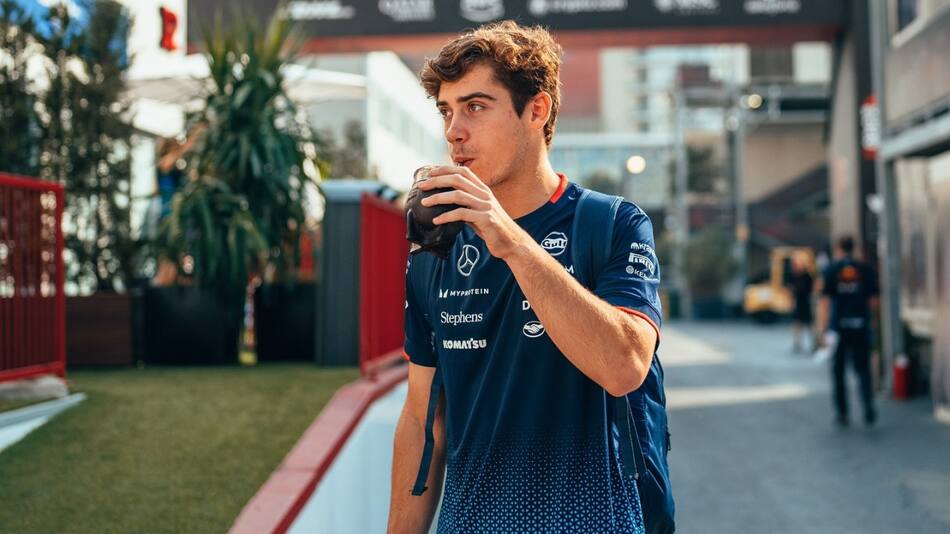 Franco Colapinto. Foto: Instagram @francolapinto