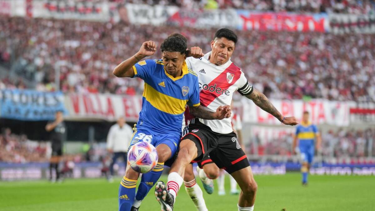 River Plate vs. Boca Juniors; Superclásico. Foto: NA.