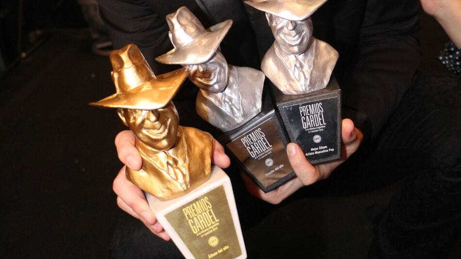 Premios Gardel. Foto: NA.