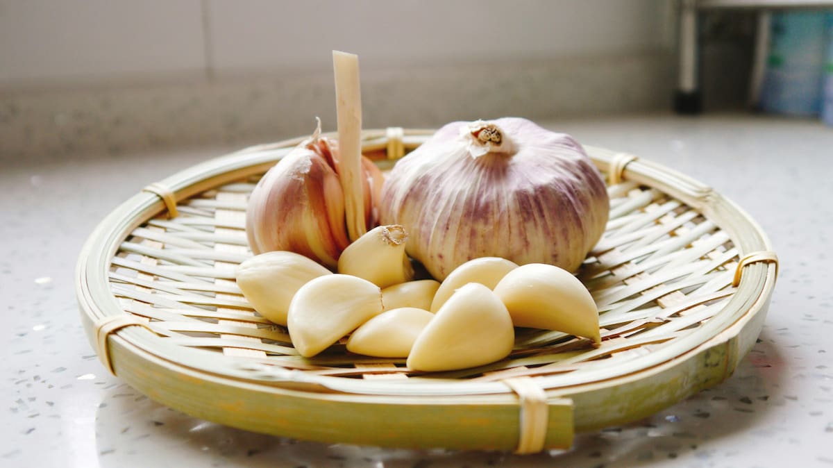 Ajo, alimento. Foto: Unsplash