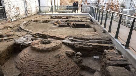 Sitio arqueológico de la Manza de las Luces. Foto: Télam