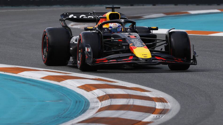 Max Verstappen en el Gran Premio de Miami 2025, Fórmula 1. Foto: Reuters/Marco Bello