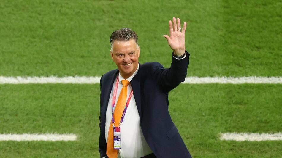 Louis Van Gaal; entrenador de Países Bajos. Foto: Reuters.