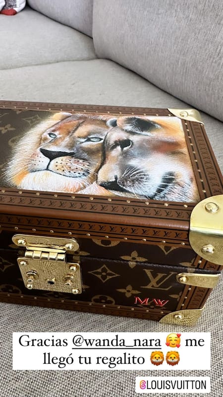 El lujoso regalo de Wanda a Mauro. Foto: Instagram/mauroicardi.