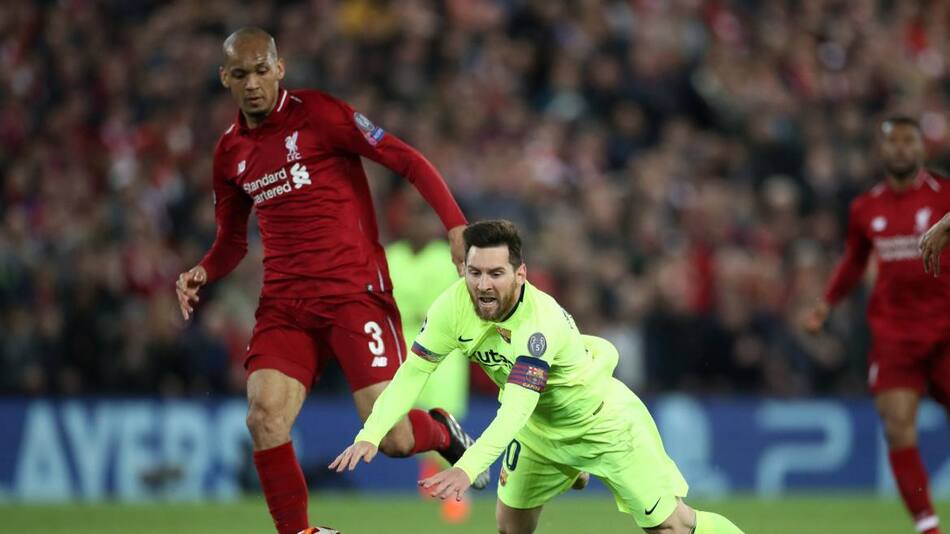 Champions League - Liverpool vs. Barcelona - Messi - Reuters