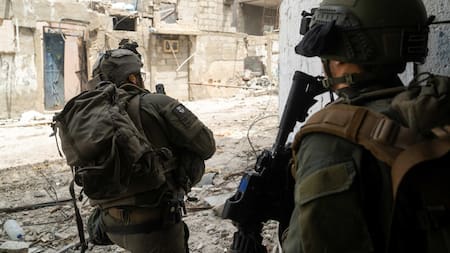 Ejercito israelí en Rafah. Foto EFE.