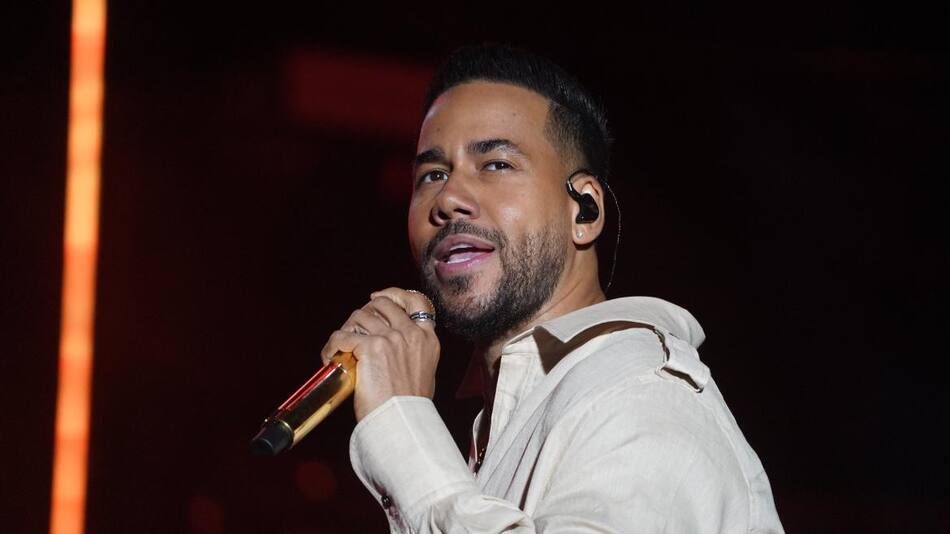 Romeo Santos en el estadio Vélez. Foto: prensa.