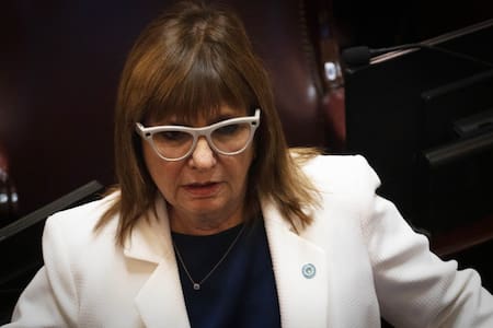 Patricia Bullrich, senadora.