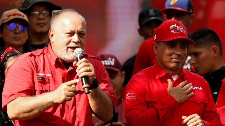 Diosdado Cabello, el diputado que promulgó la ley de anticorrupción. Foto: Reuters.