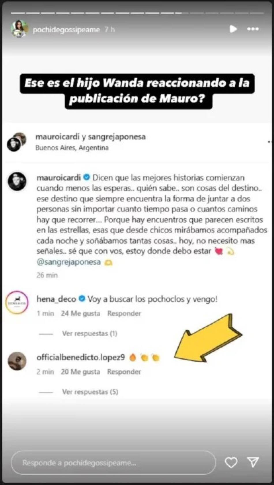 La reacción del hijo de Wanda Nara y Maxi López a la publicación de Mauro Icardi y la China Suárez. Foto: NA.