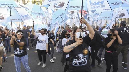 Marcha por 17 de octubre, peronismo, NA