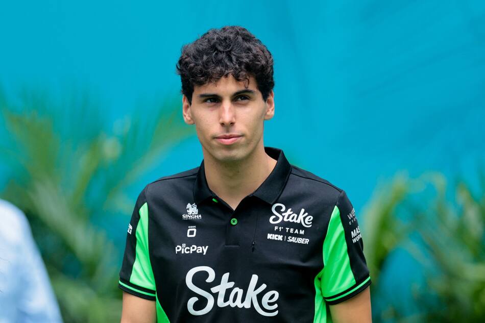 Gabriel Bortoleto. Foto: Reuters/Sam Navarro.