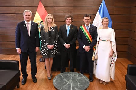 Javier Milei en Bolivia