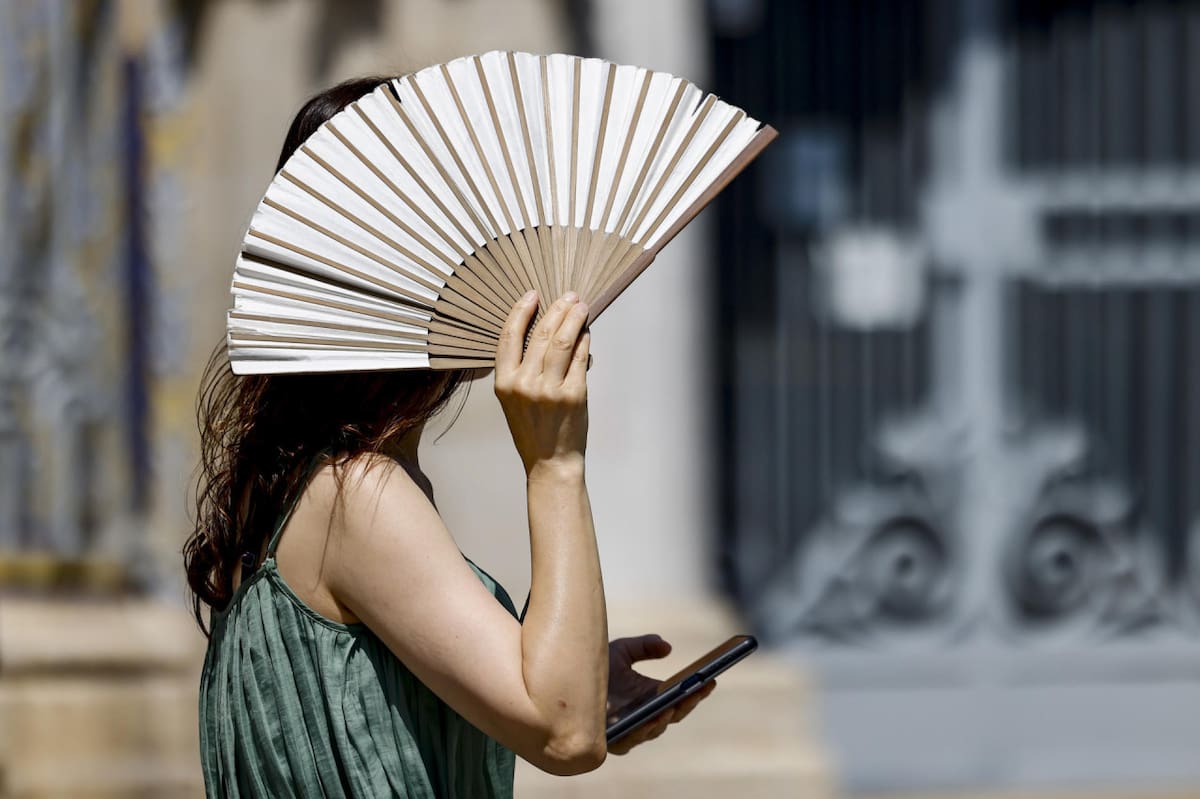 Calor, verano. Foto: EFE.