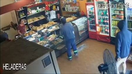 Robo en panadería de Santa Fe: Fuente: Captura