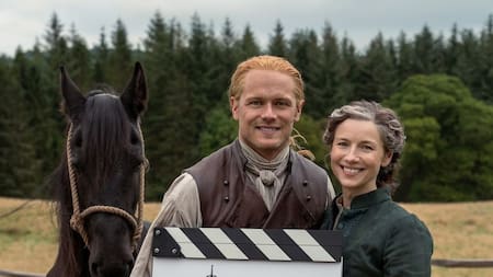 Terminaron de grabar Outlander. Foto Instagram @outlander_starz