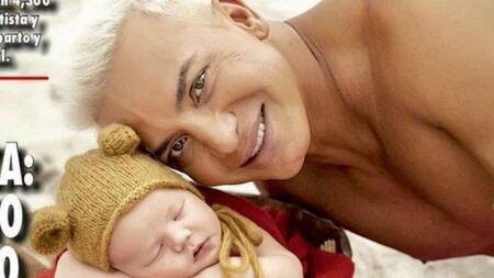 Flavio Mendoza presentó a su hijo Dionisio en sociedad