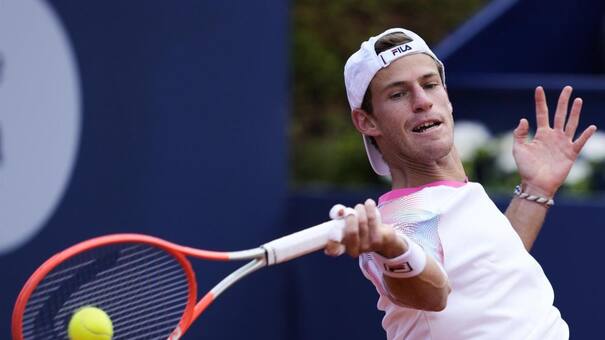 Diego Schwartzman no pudo con Carreño y concluyó su participación en Barcelona