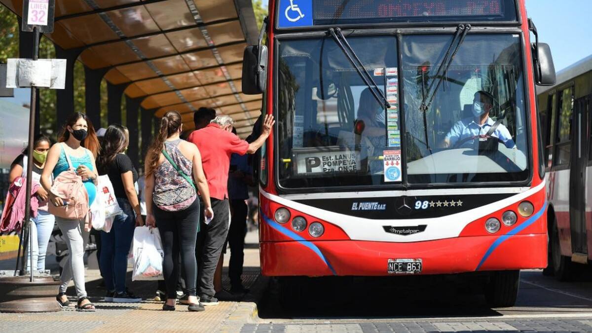 Colectivo. Foto: NA.