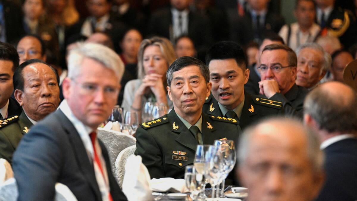 Li Shangfu, consejero de Estado y ministro de Defensa Nacional de China. Foto: REUTERS.