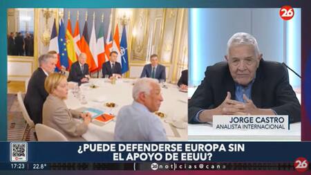 Jorge Castro sobre el arsenal militar de EEUU, Rusia y la Unión Europea. Foto: Captura de video.
