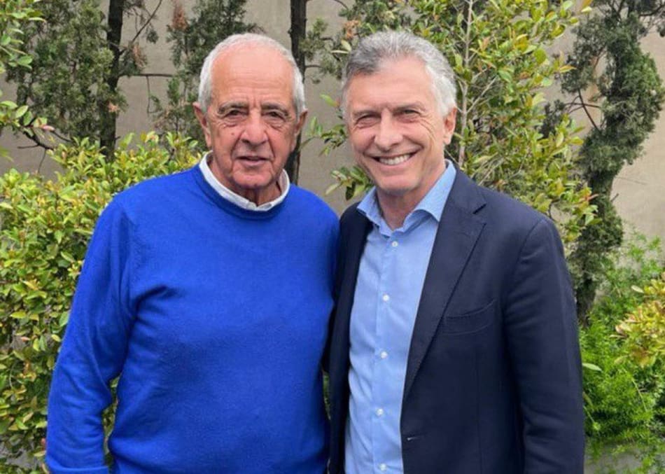 Rodolfo Donofrio y Mauricio Macri. Foto: NA.