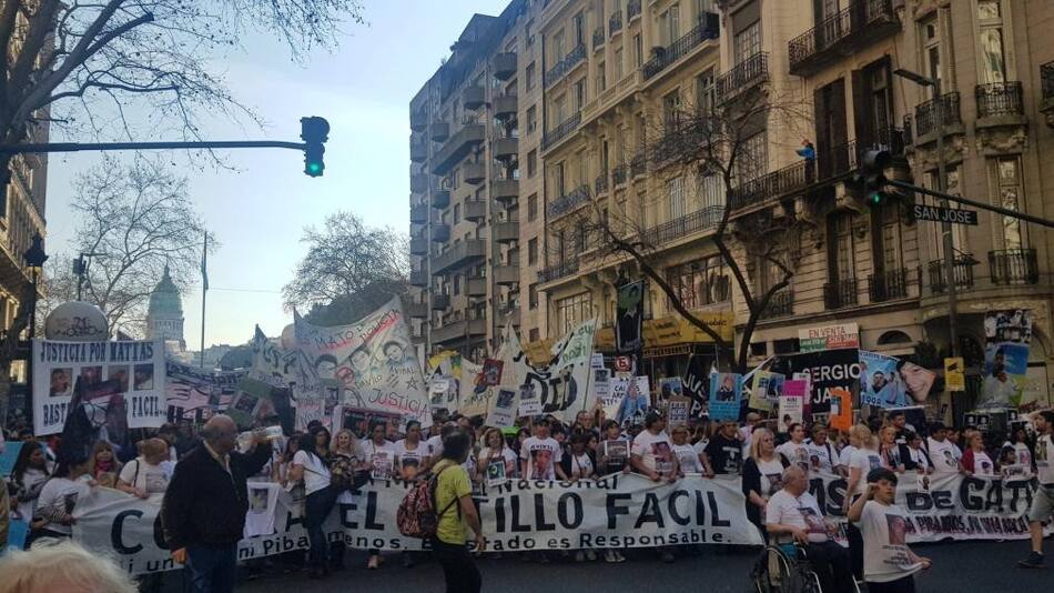 Marcha contra gatillo fácil, Centro Porteño