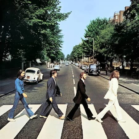 La icónica foto de The Beatles que fue portada de Abbey Road.