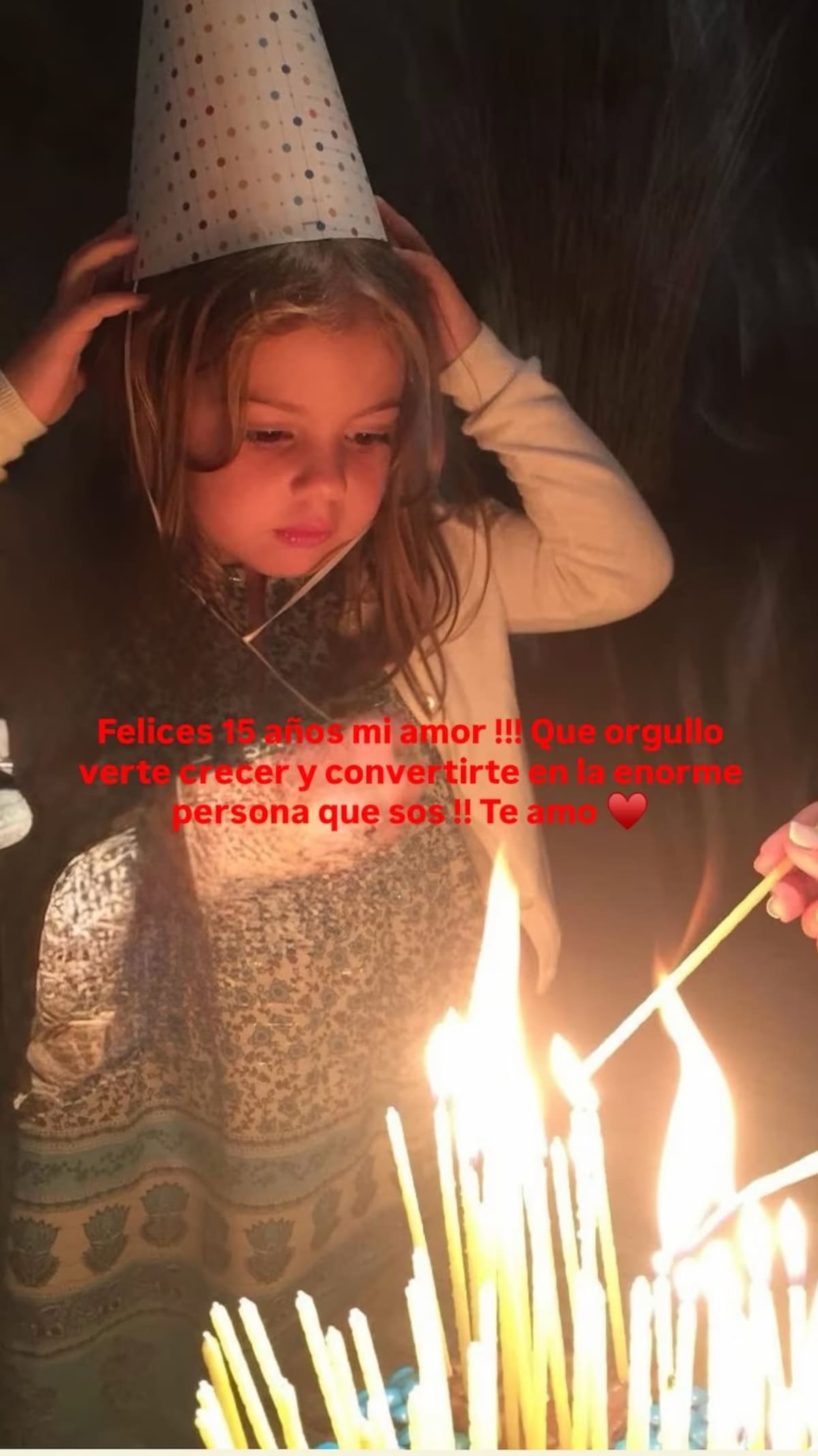 Juliana Awada - cumpleaños número 15 - Antonia Macri