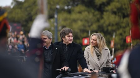 Javier Milei en La Rural