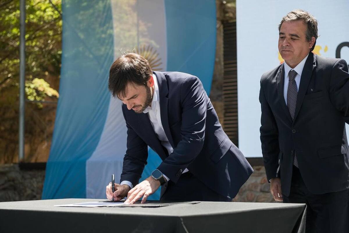 Ignacio "Nacho" Torres, gobernador de Chubut. Foto: Instagram.