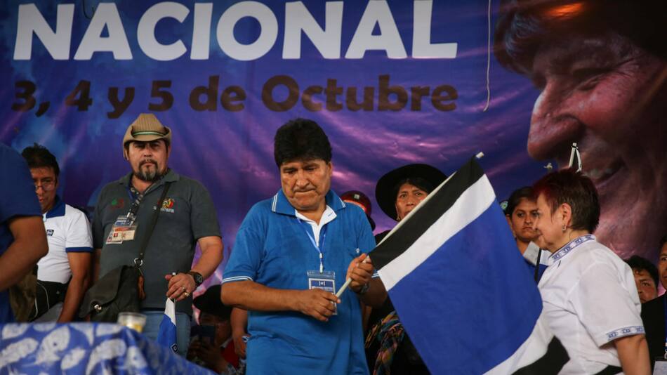 Evo Morales. Foto: EFE.