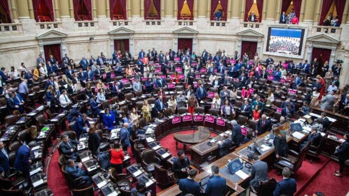 Debate en Diputados del Presupuesto 2023. Foto: NA.